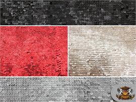 Sequin Round Scale Matte Fabrics