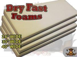 Dry Fast Reticulated Foam Sheets