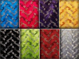 Mesh Embroidered Hand Beaded Stone Fabric Rose Briar