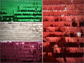 Sequin Micro Plate Fabrics