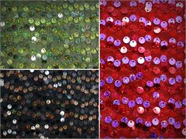 Sequin Sphere Hologram Fabrics