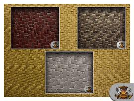 Wicker Park Rattan Vinyl Fabrics
