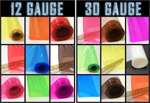 Tinted Plastic Vinyl Fabrics